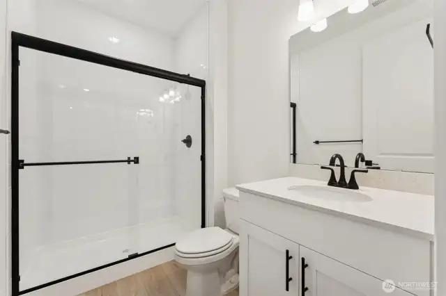 3/4 bathroom on the main