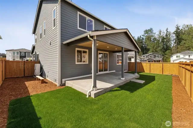Actual home not a rendering