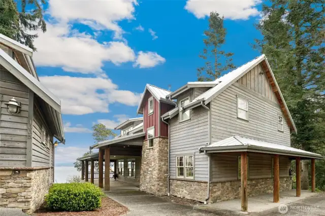 High bank waterfront on the North End of Camano Island with Tideland rights. Welcome to 1005 Cavalero Road.