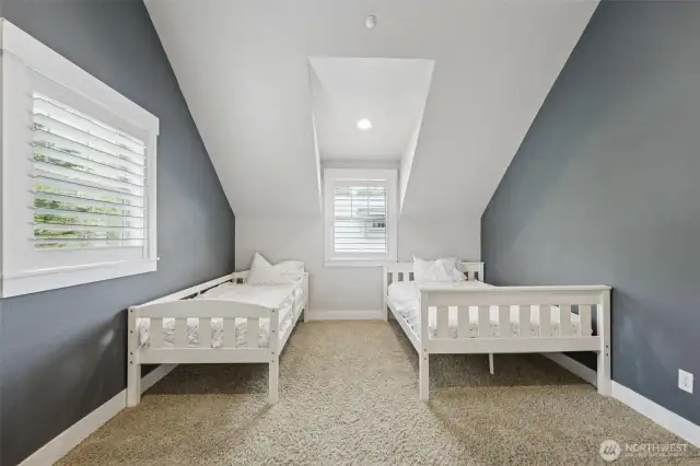 One of the options for the second bedroom.