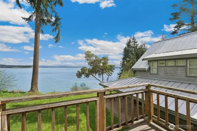 Enjoy the views from the loft apartment.