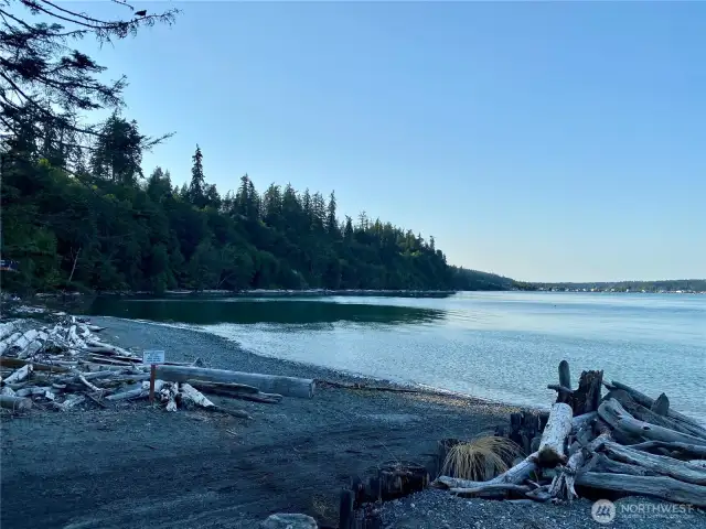 The nearby Cavalero Boat Launch - easy access to your tidelands and Camano's famous crabbing gounds.