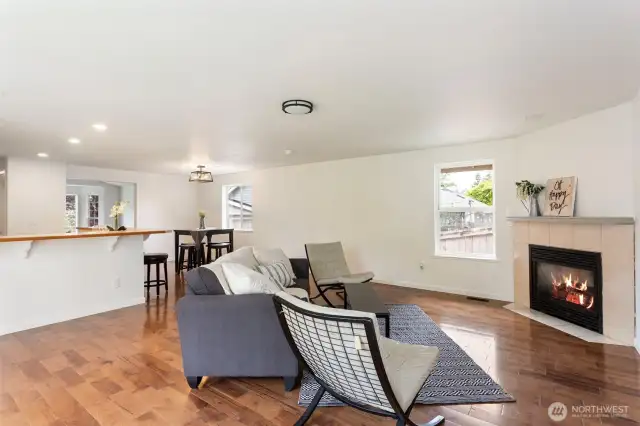 Family Room with Gas Fireplace