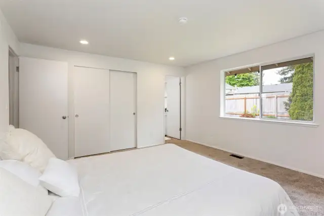 Primary Bedroom with Lots of Closet Space