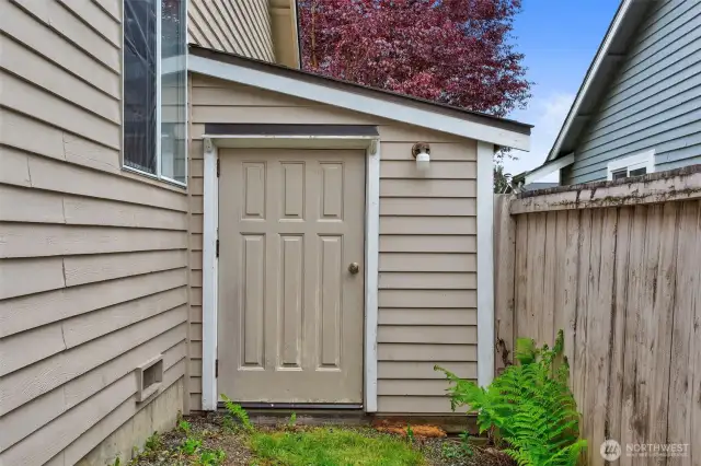 Outbuilding for storage