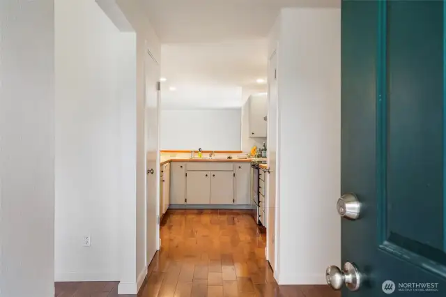 Enter into this lovely home.