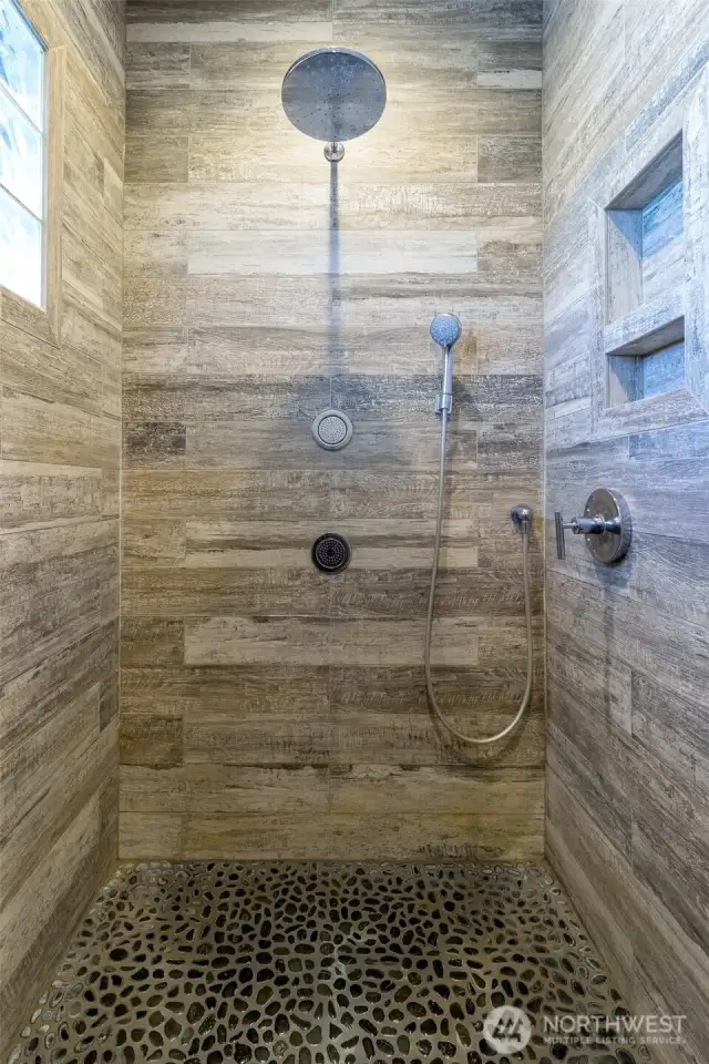 Primary shower