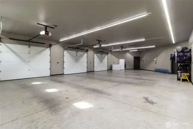 Attached garage