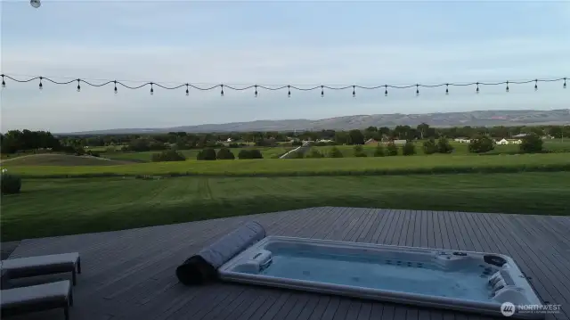 Rear patio