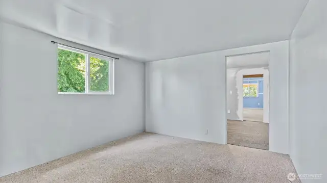 The bonus room.