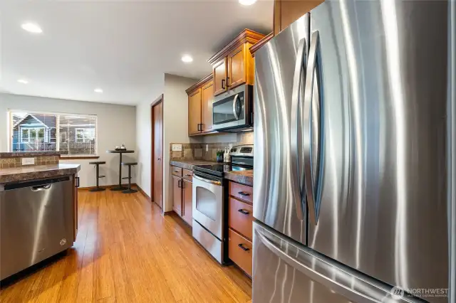 Newer stainless appliances