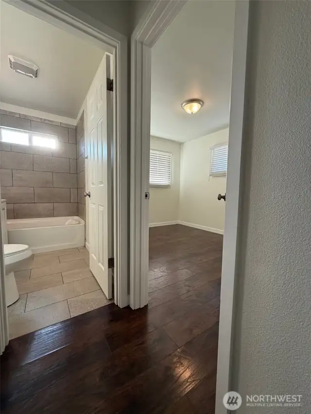 This bedroom will most likely be the one selected as the primary