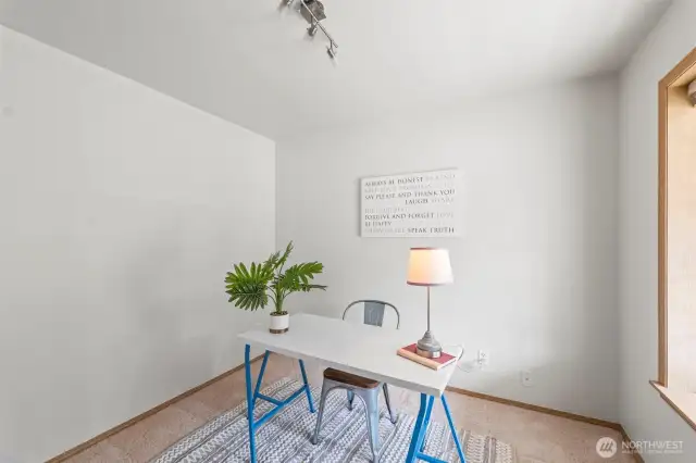 Large office on main floor!