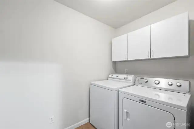 Main floor laundry