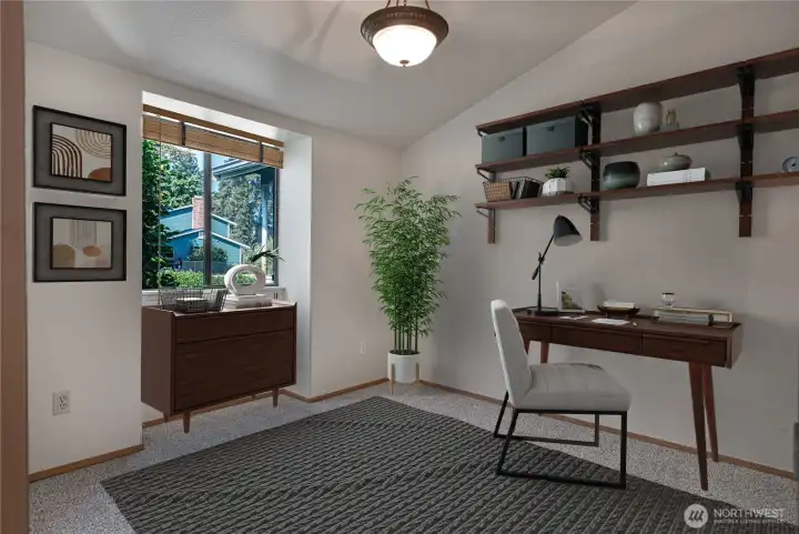 One of the three bedrooms or could be a home office?