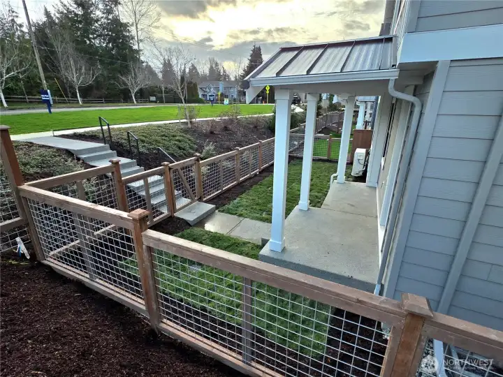 Welcome home to BRENTWOOD plan at Parkside at May Creek. Home borders community open space and walking path. Actual home is under construction and materials, colors, and finishes will vary.  See site agent for details