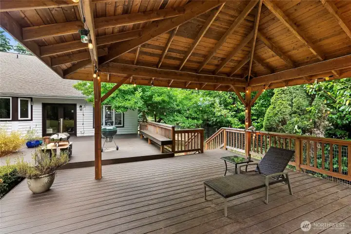 Gazebo perfect for entertaining and relaxing