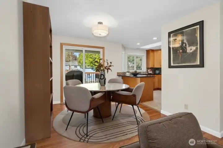 ..offering deck access