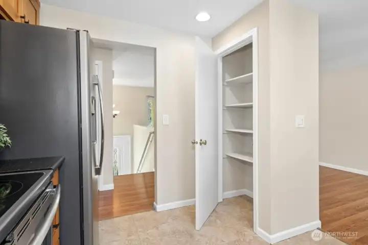 Good sized Pantry