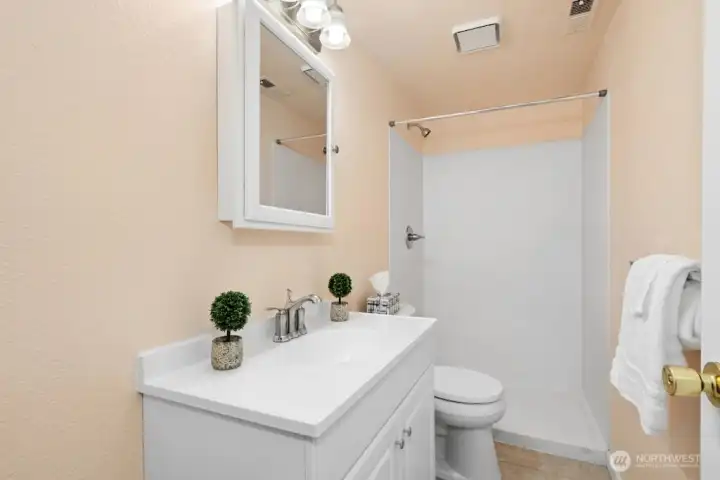 Lower Level 3/4 Bathroom