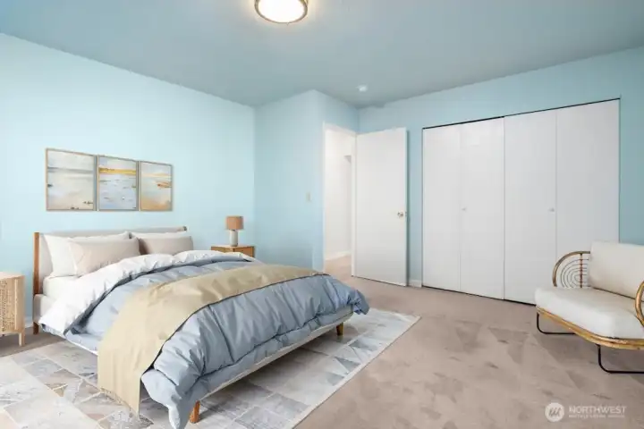 Generously sized Fourth Bedroom