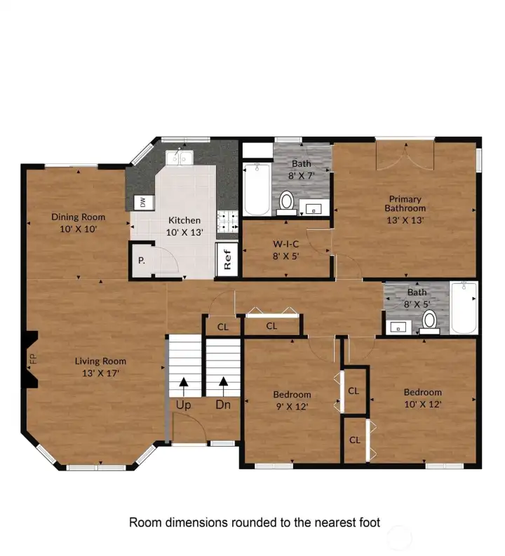 Main Level Floorplan