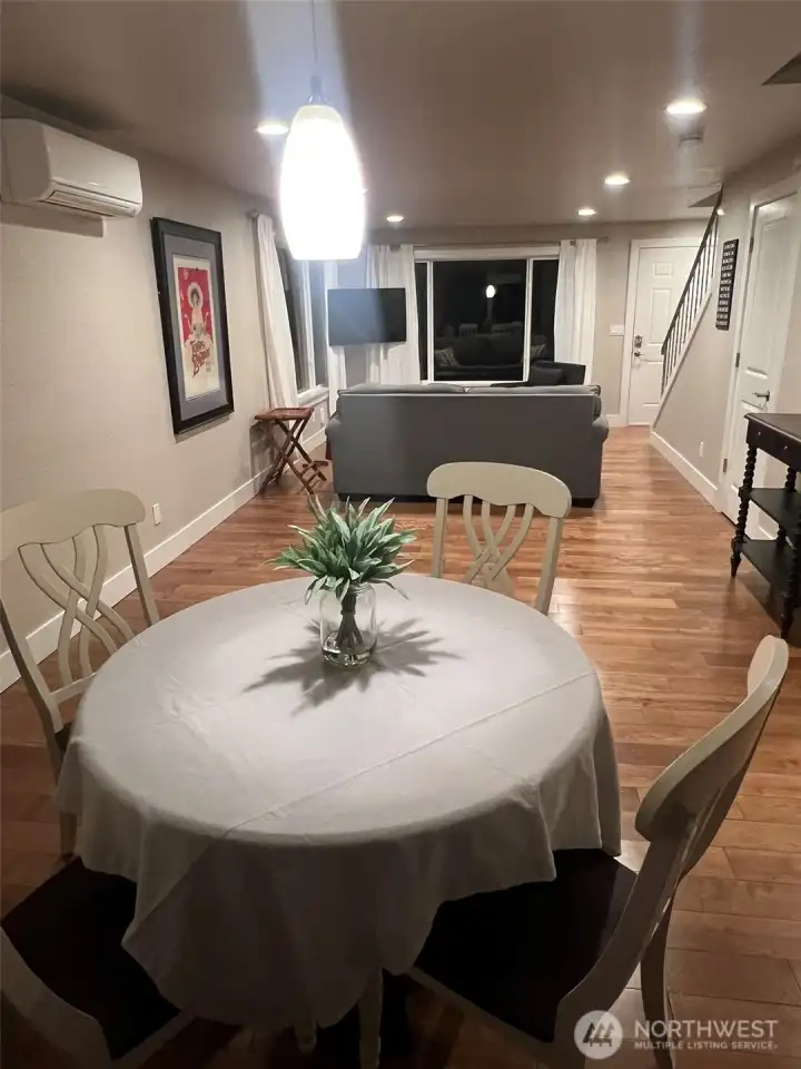 Unit B - dining room