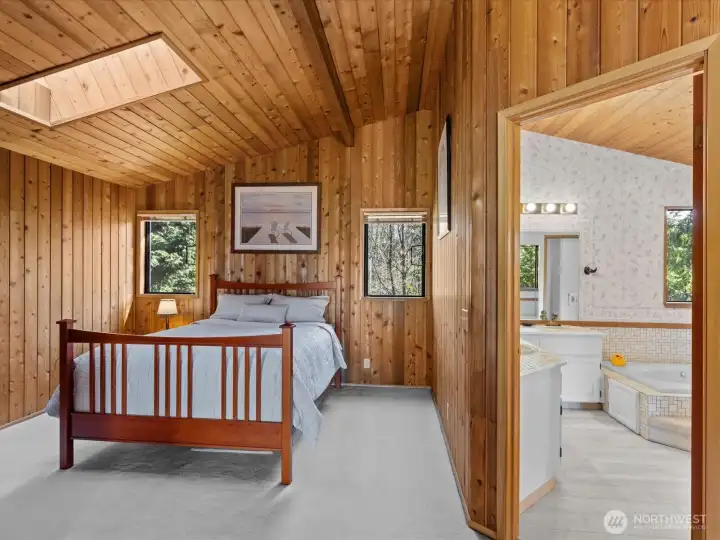 Primary Bedroom with 2 walk in closets