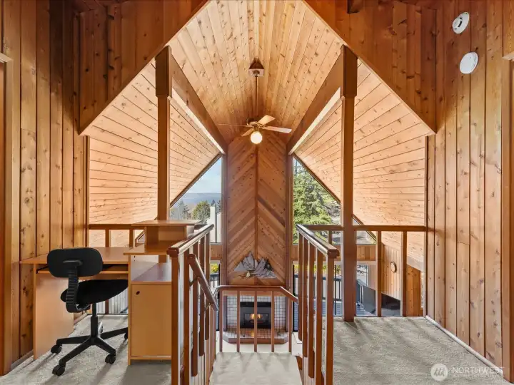 View from primary bedroom