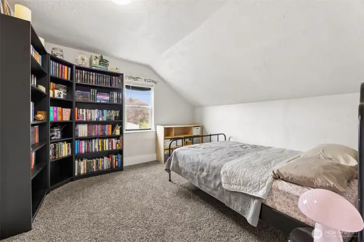 2nd upper bedroom with southern facing window