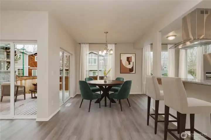 Virtually staged for illustration purposes.