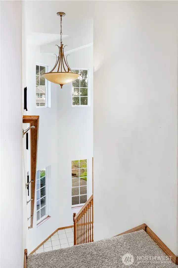 Nice Wide, Well Lit Stairway