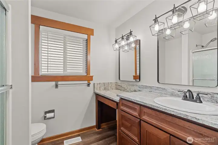 Full Bath, newly renovated