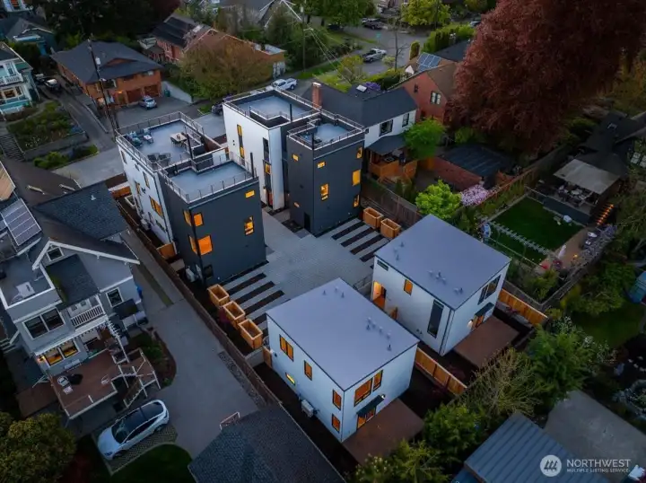 Dedicated off-street parking for each unit.