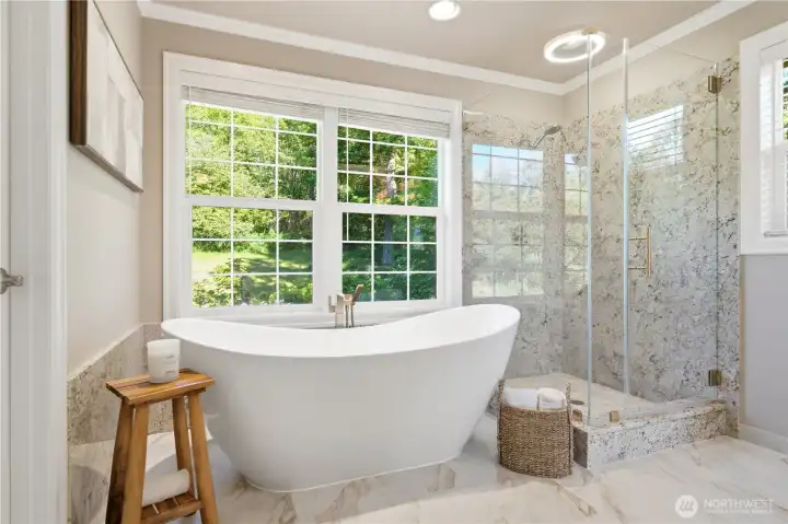 Owner's Suite Bathroom - Garden Tub Owner's Suite Bathroom - Garden Tub