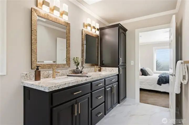 Owner's Suite Bathroom - Double Sinks Owner's Suite Bathroom - Double Sinks