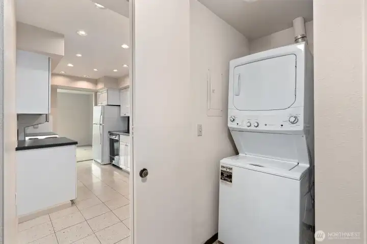 Laundry area.