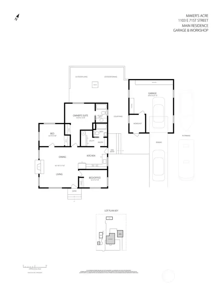 Compound Overview | Floorplans illustrating the relationship between the home's many structures and outdoor spaces. Compound Overview | Floorplans illustrating the relationship between the home's many structures and outdoor spaces.