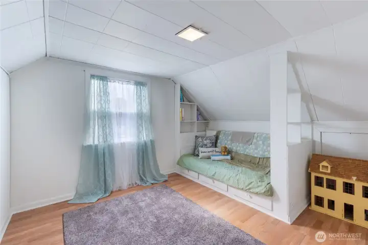 Bedroom 3 with Built In Bed