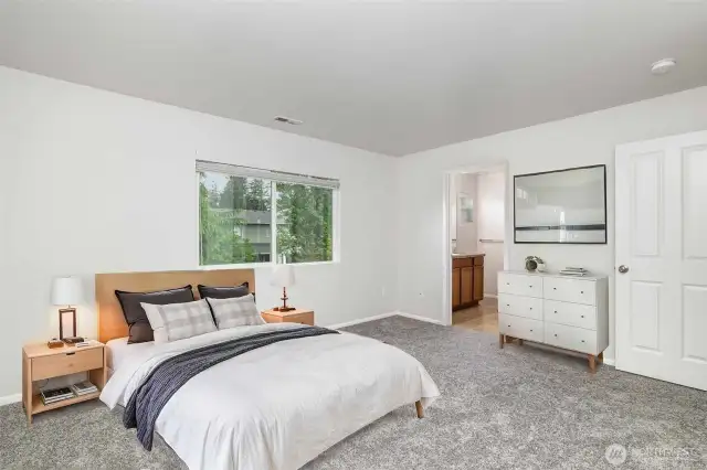 Primary Bedroom Virtually Staged