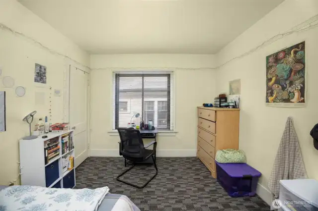 first main level bedroom, fully furnished