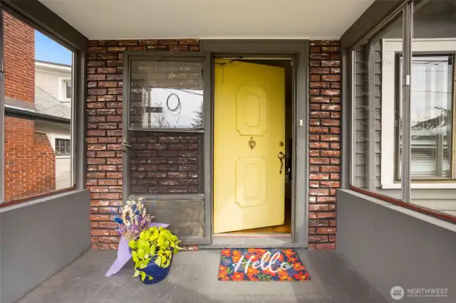 main level entry