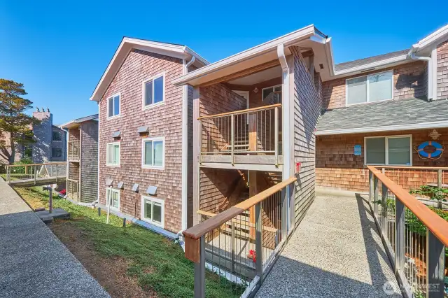 Top floor - landing and 2nd bedroom window