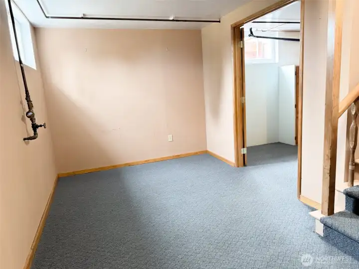 Downstairs landing in its current form