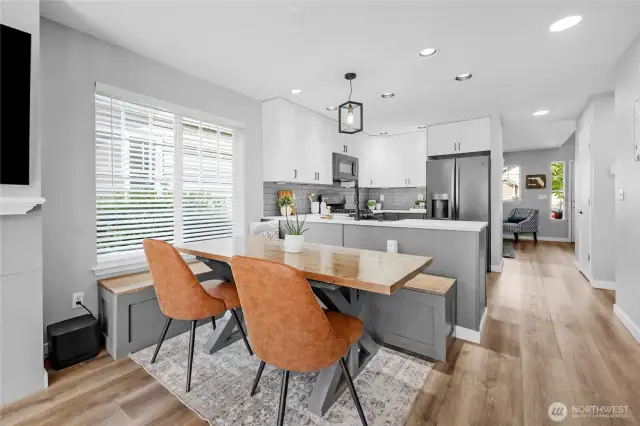Built in Breakfast Nook