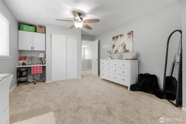 Upper Level Bedroom 3 & 4. Can Be Spilt Back in To Two of Left for a Great Play Room Sitting Area.
