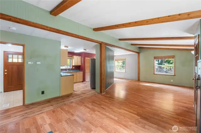 Open floor plan