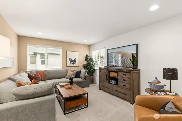 Bonus room-photo from model home