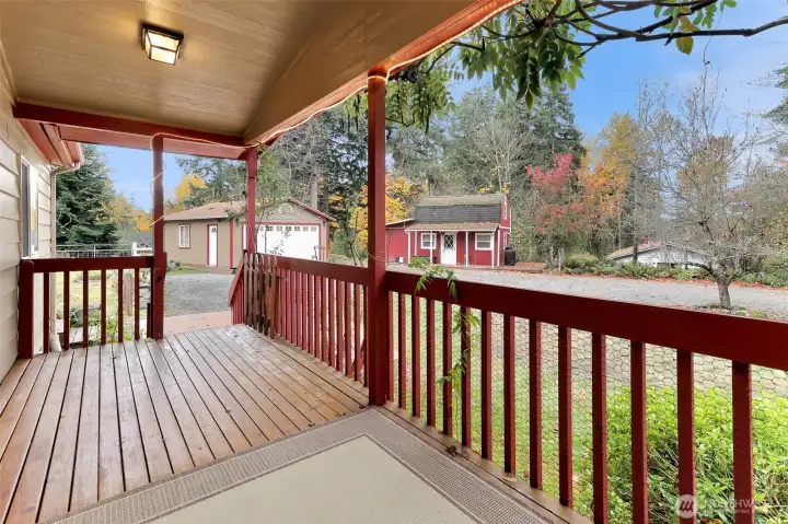 Imagine relaxing here and appreciating your beautiful and peaceful property...