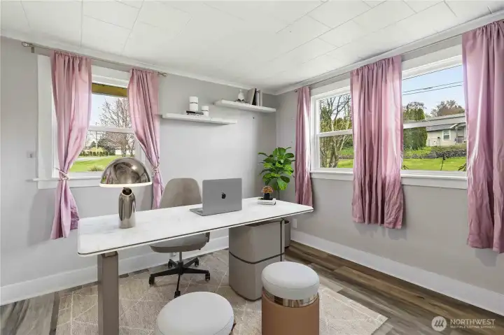 Bedroom #2 / Office Virtually Staged